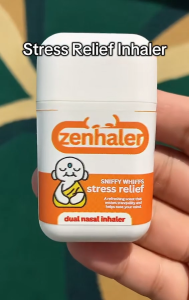Zenhaler Stress Relief – Dual Nasal Inhaler - Double Hole | for Mental Clarity Concentration & Energy