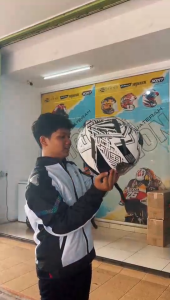 HELM FULL FACE SCOTT RX 7 X14 FULL FACE / HELM FULL FACE LIMITED EDITION FREE LONG DEKER SERTA 1 BUSA TAMBAHAN