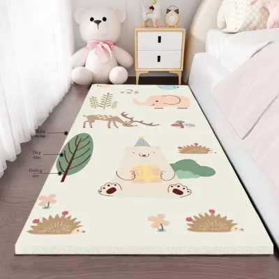 Thảm Dặm Bé Gần Giường XPE Không Viền 2cm