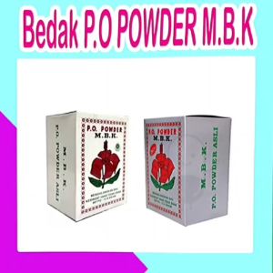 Bedak MBK Powder 1 Box Isi 12 pcs