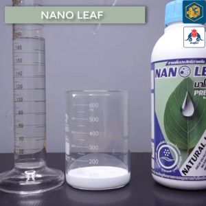 Nano Leaf นาโนลีฟ ขนาด 1 ลิตร สารจับใบ คุมไข่แมลง กำจัดแมลง คุณภาพสูง เพิ่มการดูดซึมปุ๋ย ลดการสูญเสียอาหาร ทนฝน