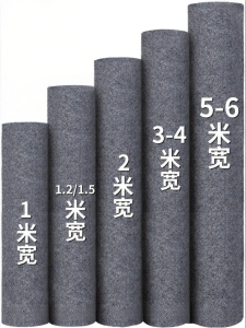 JINNING | Gray Commercial Carpet Thick and Soundproof
