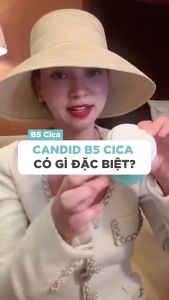 [TEM CHÍNH HÃNG] Kem Dưỡng Cấp Ẩm Phục Hồi Và Tăng Cường Hàng Rào Bảo Vệ Da Candid B5 Cica 50ml