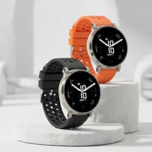 Dây Đeo Silicon Cao Cấp 20mm Dành Cho Đồng Hồ Thông Minh Amazfit Active 3 Tương Thích Với Vòng Đeo Tay Thể Thao T-Rex3 Pro 44mm
