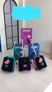 MICRO LUGGAGE EAZY ORIGINAL (cabin size) / KOPER STROLLER / micro trike / micro eazy luggage / micro easy luggage / koper anak / stroller anak / koper travelling / micro koper trike / koper bayi / koper micro