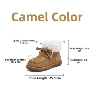 Josiny | Warm Retro Fur Snow Boots