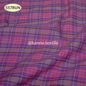 Kain Katun Yarndyed Motif Kotak Kotak 557HJ/557RUN/557BR/557MRM