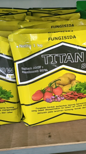 FUNGISIDA TITAN KUNING 80 WP 1 KG | Fungisida Mancozeb Kuning 80%