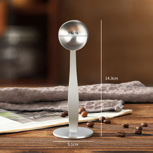 Thép Không Gỉ Máy Ép Bột Cà Phê Nhà Bếp Máy Dập Bột Cà Phê Moka Máy Dập Bột Cà Phê Đa Chức Năng 51mm Máy Đong Đo Bột Cà Phê