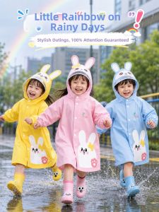 TAODUN | Rainproof Children Raincoat and Shoes Set