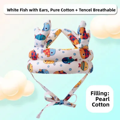 JIFANPAUL | Baby Anti-Fall Hat Head Protection Pad for Learning to Walk and Crawling
