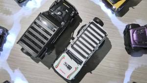 FMS | 1:43 2.4G Remote Control Off Road Car R4301-4312 APP Controlled 4WD RC Climbing Car 2-In-1 Car Shell Replacement Boy Toy RTR