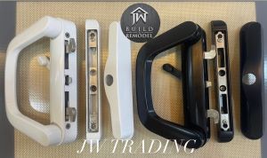 SD-3 Series (Single Door)/ SD-4 Series (Double Door) Premium Sliding Door Handle set with Key and Built-In Hook Lock