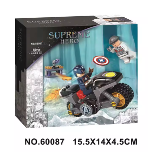 Educational Captain America VS Hydra Building Blocks