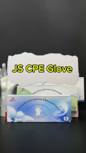 CPE Premium Disposable Polyethlene Embossed Plastic Glove S M L Sarung Tangan