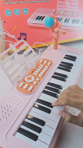 Đồ Chơi Đàn Piano Organ 25 37 61 Phím Bằng Nhựa Chạy Pin Đồ Chơi Âm Nhạc Cho Bé -Shopcuabebb