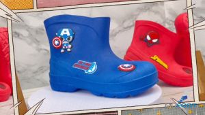 รองเท้าบูทเด็กกันน้ำ บูทเด็กกันน้ำ รองเท้าเด็กกันน้ำ รุ่น BM-01 ลิขสิทธิ์แท้ Marvel ผลิตในไทย - MFS