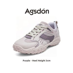Agsdon | Thick Sole Breathable Ballet Style Training Shoes for Hiking Leisure and Sports