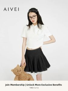 AIVEI | Summer Sweet Bow Chinese Style Tshirt