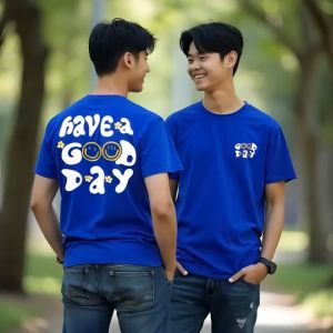 ALTERU STORE Baju Distro T-shirt Kaos A GOOD DAY bahan 24s