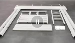 TableTrove Thickened Steel Bed Frame Double Decker Besi Katil Tidur Heavy Duty for Hostel/Asrama