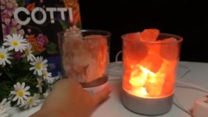 ICOCO Lampu Tidur LED Crystal Salt Night Lamp 7 Colors 3W 5V - M4