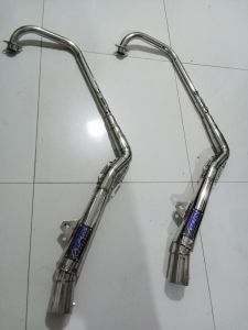 APR POWER PIPE FOR SUZUKI RAIDER 150 CARB 51 MM TRI- CUT WITH SILENCER