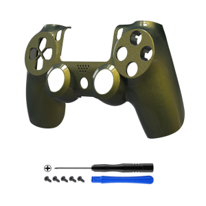 Data Frog | DATA FROG Chameleon Chrome Plating Front Housing Shell Replacement Cover for PS4 Slim PS4 Pro Controller DIY Custom Parts