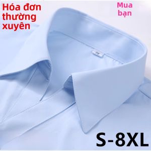 Áo Sơ Mi Nữ Cổ Chữ V Màu Xanh Nhạt Mùa Xuân Hè Mới 24 Sọc Ngang Tối Màu Cao Cấp Cotton Chuyên Nghiệp Trang Phục Công Sở