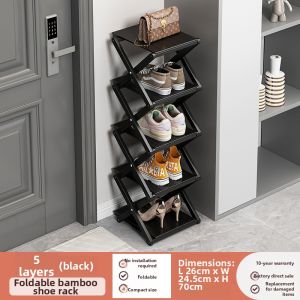 CHUJUN | Easy-to-Use Folding Shoe Rack Multilevel