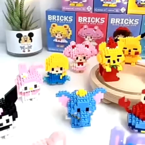 DIY Mainan Balok Nano Block Model Kartun Bricks - Mainan Balok Edukasi Anak - Toys DIY Balok - Toys Action Figure Mainan Anak