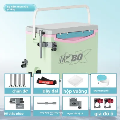 jiadiaoni | Hộp Đựng Câu Cá Nhẹ Mini 17L