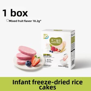 BUERBAOBAI | Teething Baby Rice Crackers No Additives