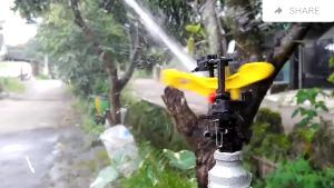 Big Mom Sprinkler Stake Tancap 360 Derajat Rocking Arm / Support - Penopang / Kaki / Sprinkler Air Tiang Model Tancap 360 Derajat Semprotan Air Penyiram Rumput Taman Berputar Muter