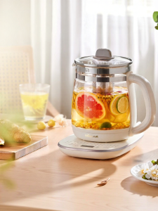 [China Plug Adapter Needed]Bear | Multifunctional Insulated Glass Kettle
