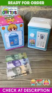 Mainan Anak Brankas Mini Money Safe - Mainan Celengan Atm Mini - Celengan Brankas Mini – Mainan Edukasi Menabung