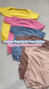 1 Pcs Jumsuit Bayi Jumper Bayi BABY STAR / BRIGHT STAR Baju Bayi Perempuan Laki Laki Cewek BY BCS-178 Baru Lahir 3 6 Bulan Jumper Jumpsuit Jumsuit  Setelan Set Baju Bayi Baby Perempuan Laki Laki