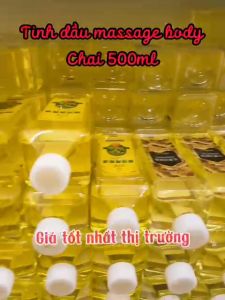 Tinh dầu massage body đủ mùi | Tinh dầu trơn massage body 500ml và 750ml