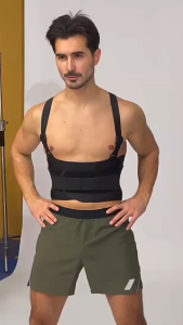 Back Support Belt / Sabuk Pengaman Penyangga Punggung Perut / Penopang Tulang Belakang