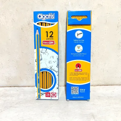 1 Pak Pensil 2B Agatis Isi 12 Pcs