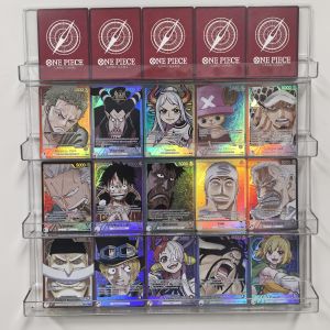 Bandai | Diy ONE PIECE Opcg 5000 Zoro Luffy UTA YAMATO Flash Classic Limited RARE Self Made Single Card Classic Game Anime Card Gift Toys