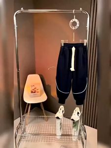 เสื้อกันหนาวเด็กโต เสื้อกันหนาวเด็กญ 23816-ชิ้นเซ็ตเสื้อสเวตเตอร์แขนยาว+กางเกงเด็กชาย แฟชั่นเกาหลีปลอมสอง