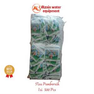 Tisu Galon Isi Ulang Air Dan RO Isi 500 pieces (5 Pack). Bisa Dipergunakan Untuk Membersihkan Tangan Ataupun Perangkat Lainnya (AL3019)