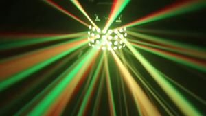 ALIEN | ALIEN RGBW Đèn LED Sân Khấu 2x15W Tia Hiệu Ứng Bướm DMX512 Điều Khiển Âm Thanh Disco DJ Đảng KTV Thanh Câu Lạc Bộ Thiết Bị Chiếu Sáng