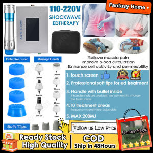 🚀Local Warehouse🚀Updated Ocused ShockWave Therapy Machine Professional Muscle Pain Relief Massager For Therapy Pain Relief Massage Body-Shaping And ED Treatment