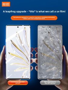 KUMENG | Full Screen Anti-Shock Tempered Glass Screen Protector for Honor 70 Honor 60 Pro Huawei P50 Pro Mate 30 Pro