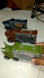 Mainan Edukasi Anak Mobil Truck Hewan Pengangkut Hewan Dinosaurus Carrier Y4836 | Mainan Mobil Hunter Set Lengkap Ada Hewan Dan Pohon nya | Mainan Tidak Pull Back Tanpa Menggunakan Baterai Di Dorong Biasa | Set Hadiah Yang Keren