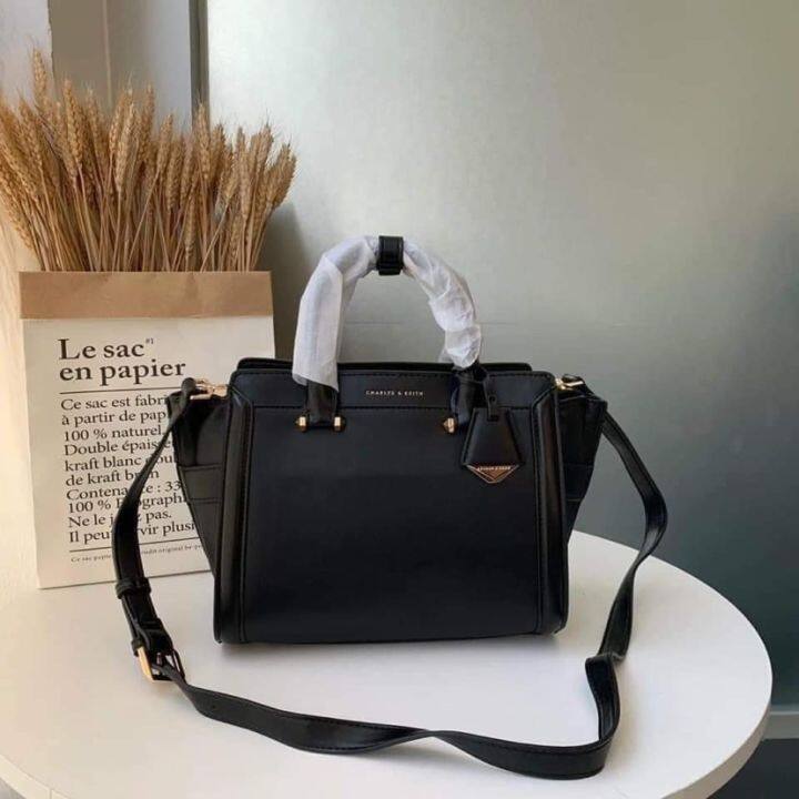 Charles & keith hot sale black bag