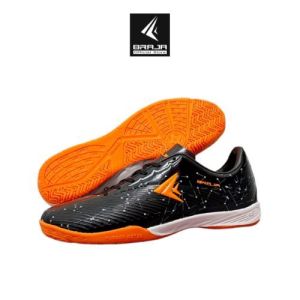 Braja-sepatu futsal Dewasa Braja speed storm In black Orange