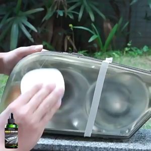 Rayhong น้ำยาซ่อมไฟหน้า Headlight Repair Fluid ซ่อมไฟรถยนต์ แก้ปัญหาเรื่องเหลืองและรอยขีดข่วน ป้องกันการแก่ก่อนวัย เคลือบคริสตัลขัดเงา เคลือบใหม่และปรับปรุงความเงางาม 150ml